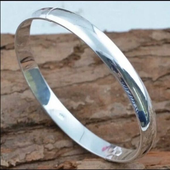 Jewelry - 925 Stamped SS 7” Bangle Bracelet NWT Jewelry - 925 Stamped SS 7” Bangle Bracelet NWT